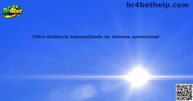 Filtro Antiburla Automatizado do sistema operacional