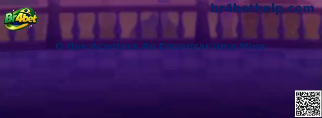 Exemplo visual sobre o que acontece ao encontrar uma mina no Br4bet Mines