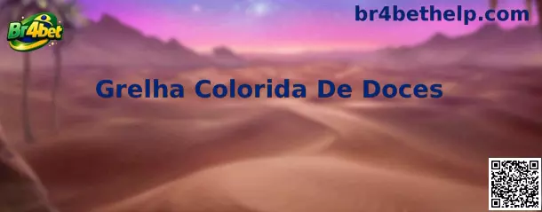 Grelha Colorida De Doces Br4bet Sweet Bonanza