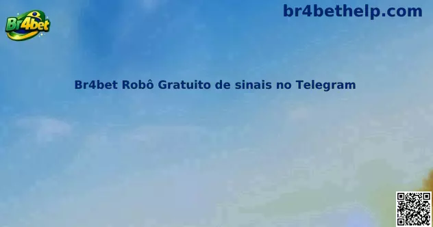 Br4bet Robô Gratuito de sinais no Telegram